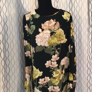 Long sleeved maxi dress